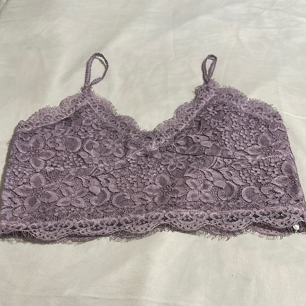 POL Lavender Lace Bralette